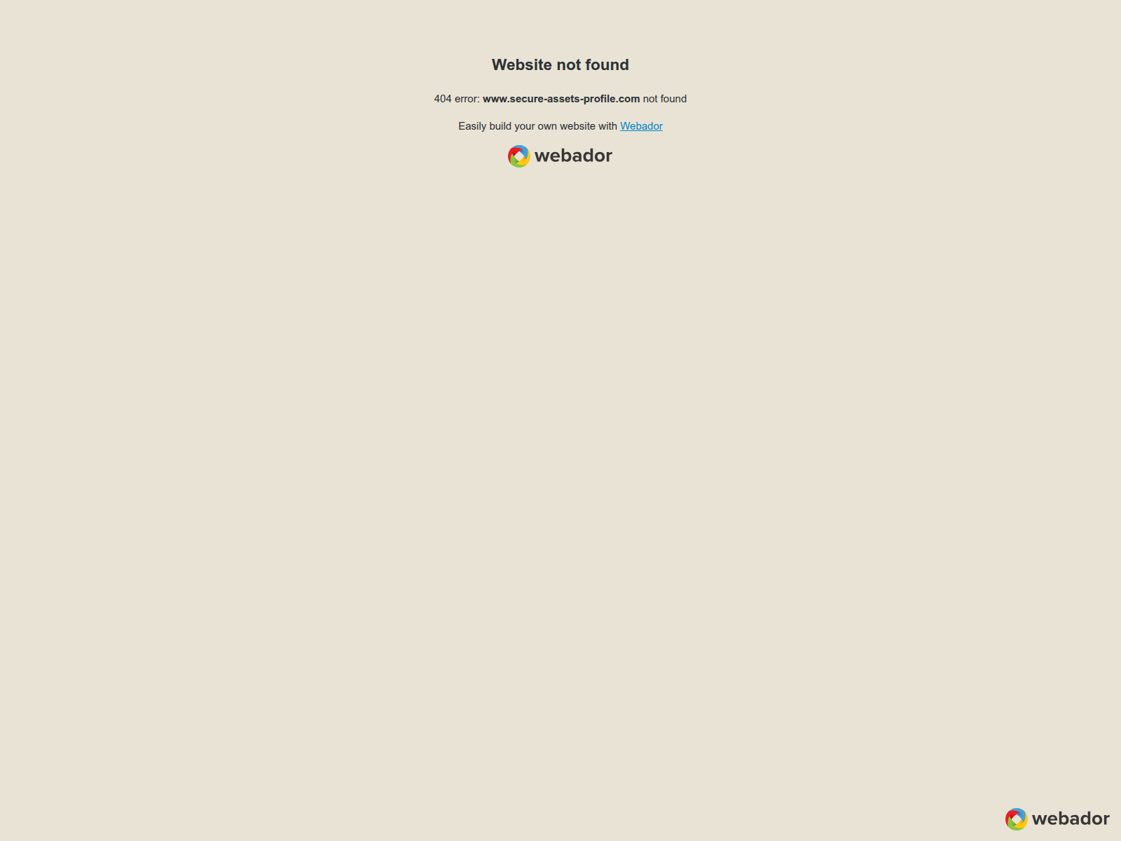 Screenshot of secure-assets-profile.com