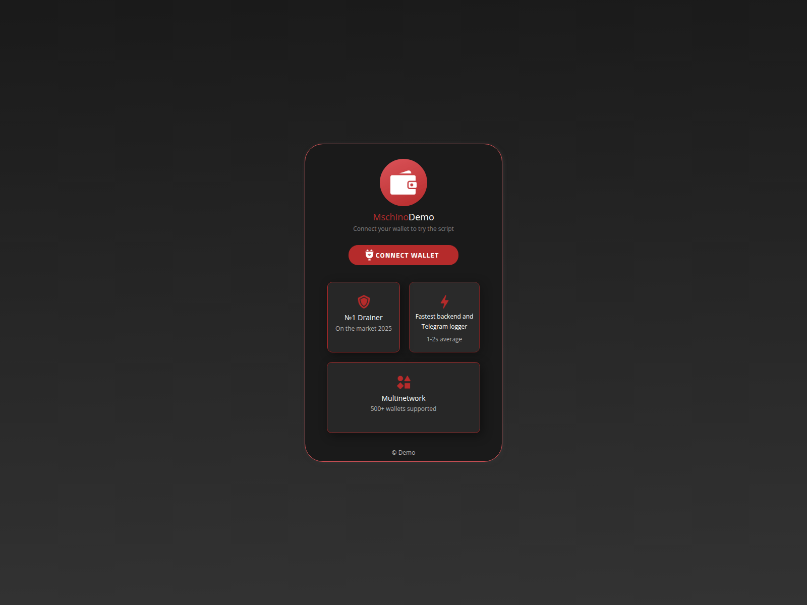 Screenshot of testnetwork.icu