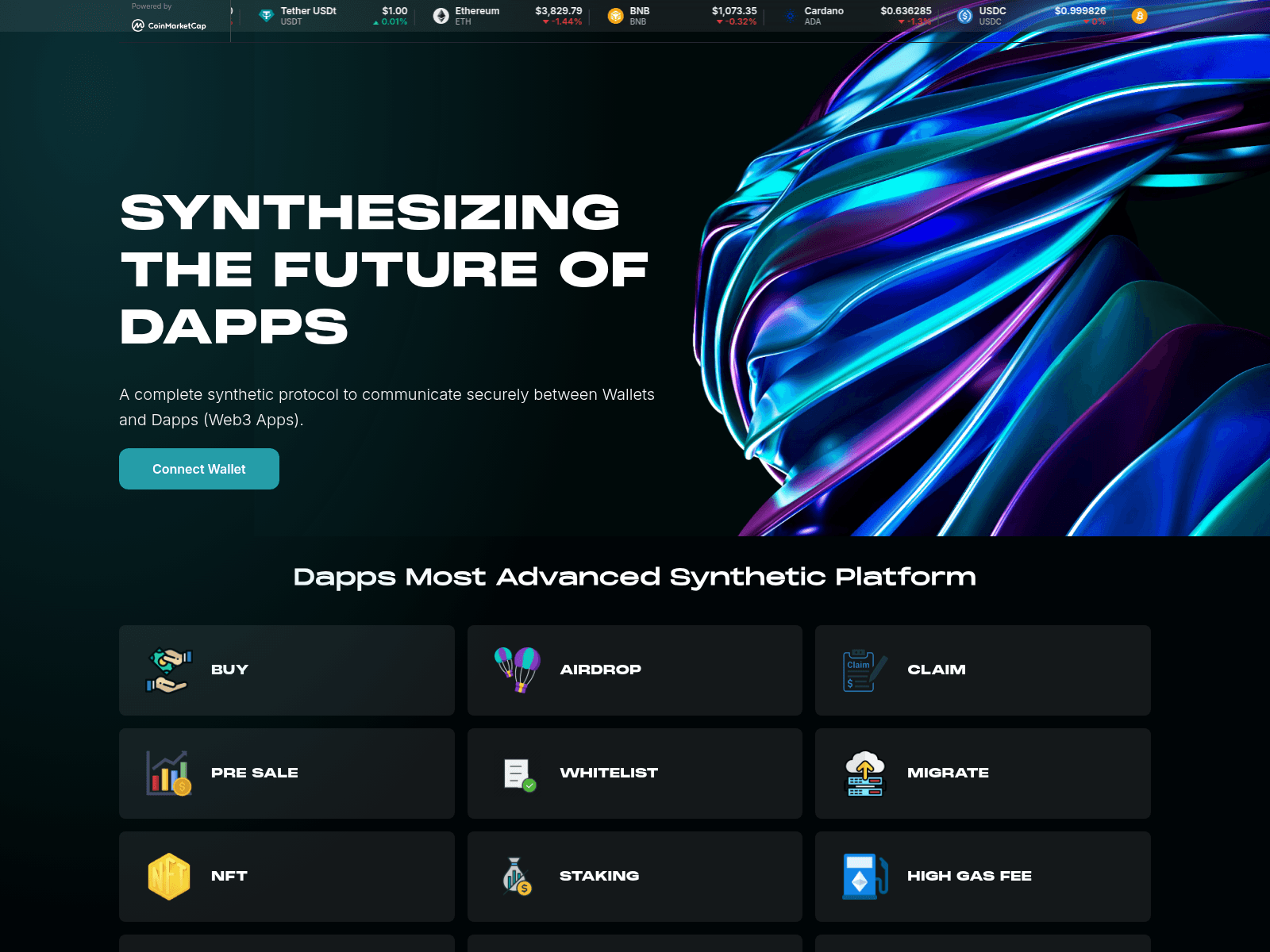 Screenshot of dappsauth.firebaseapp.com