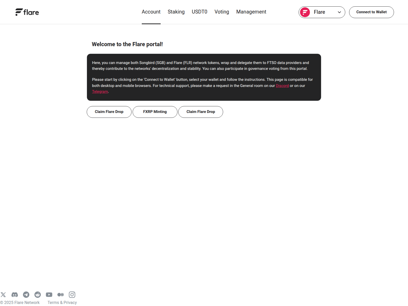 Screenshot of flarewebapp.com