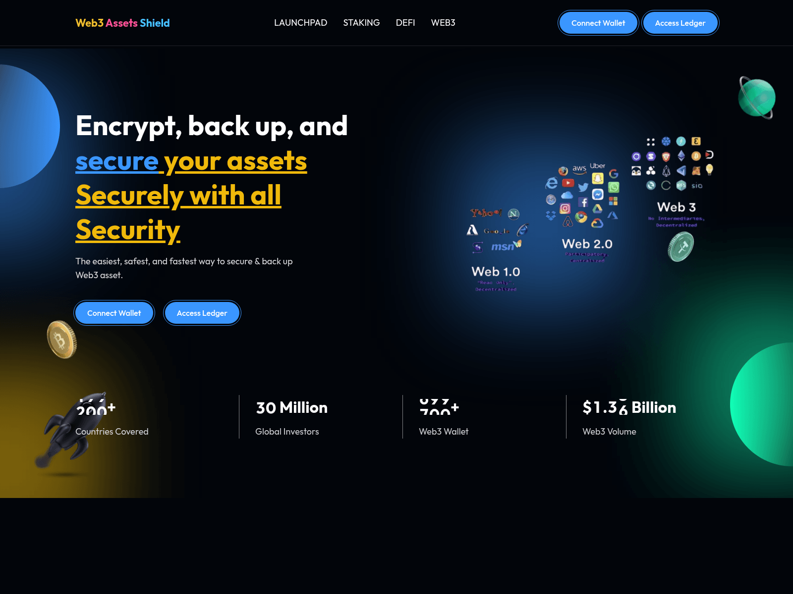 Screenshot of webassetshield.com