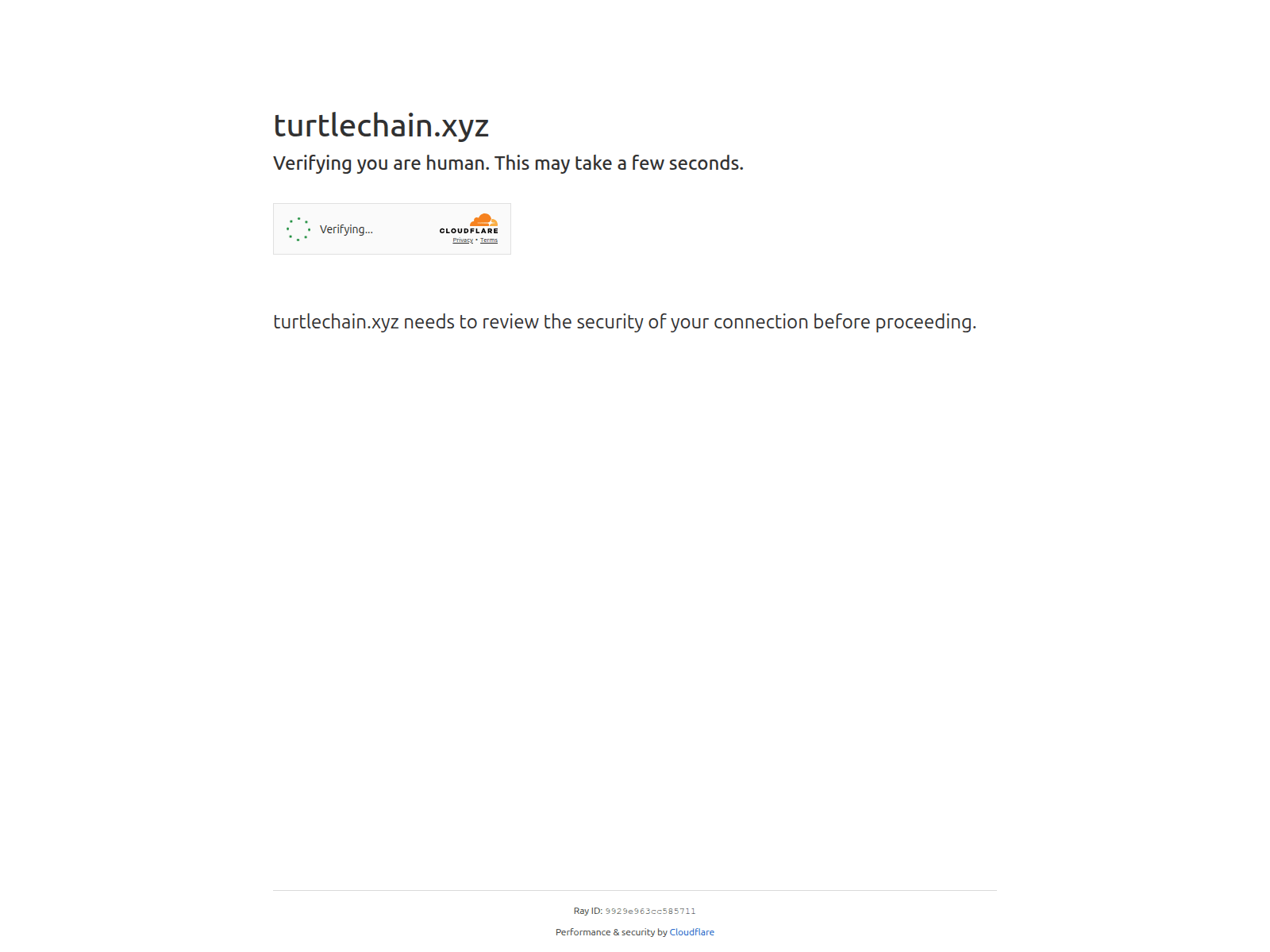 Screenshot of turtlechain.xyz