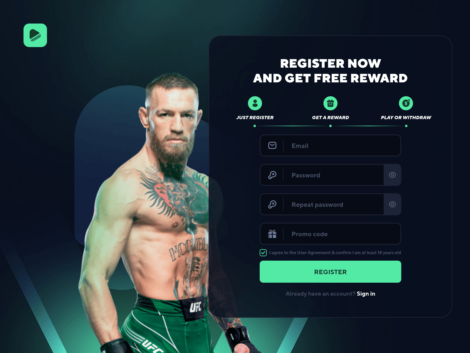 Screenshot of ronixbet.com