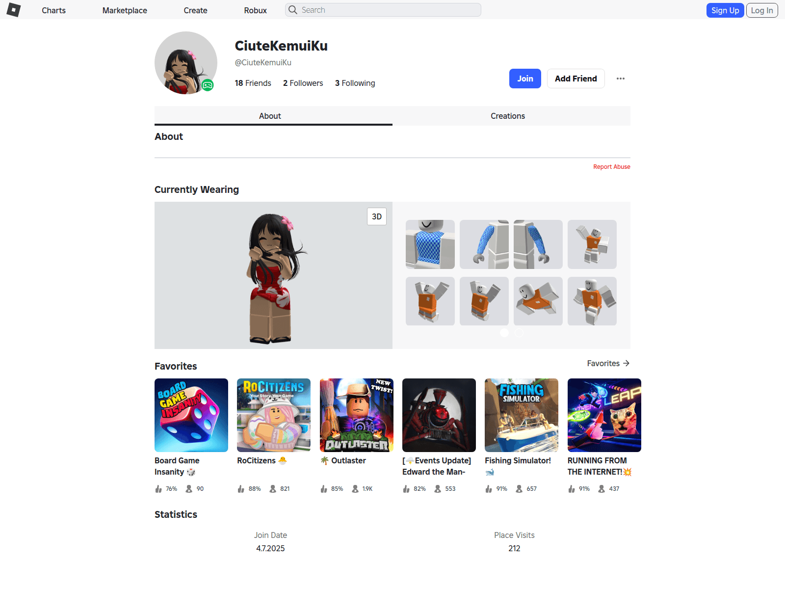 Screenshot of www.roblox.com.ml