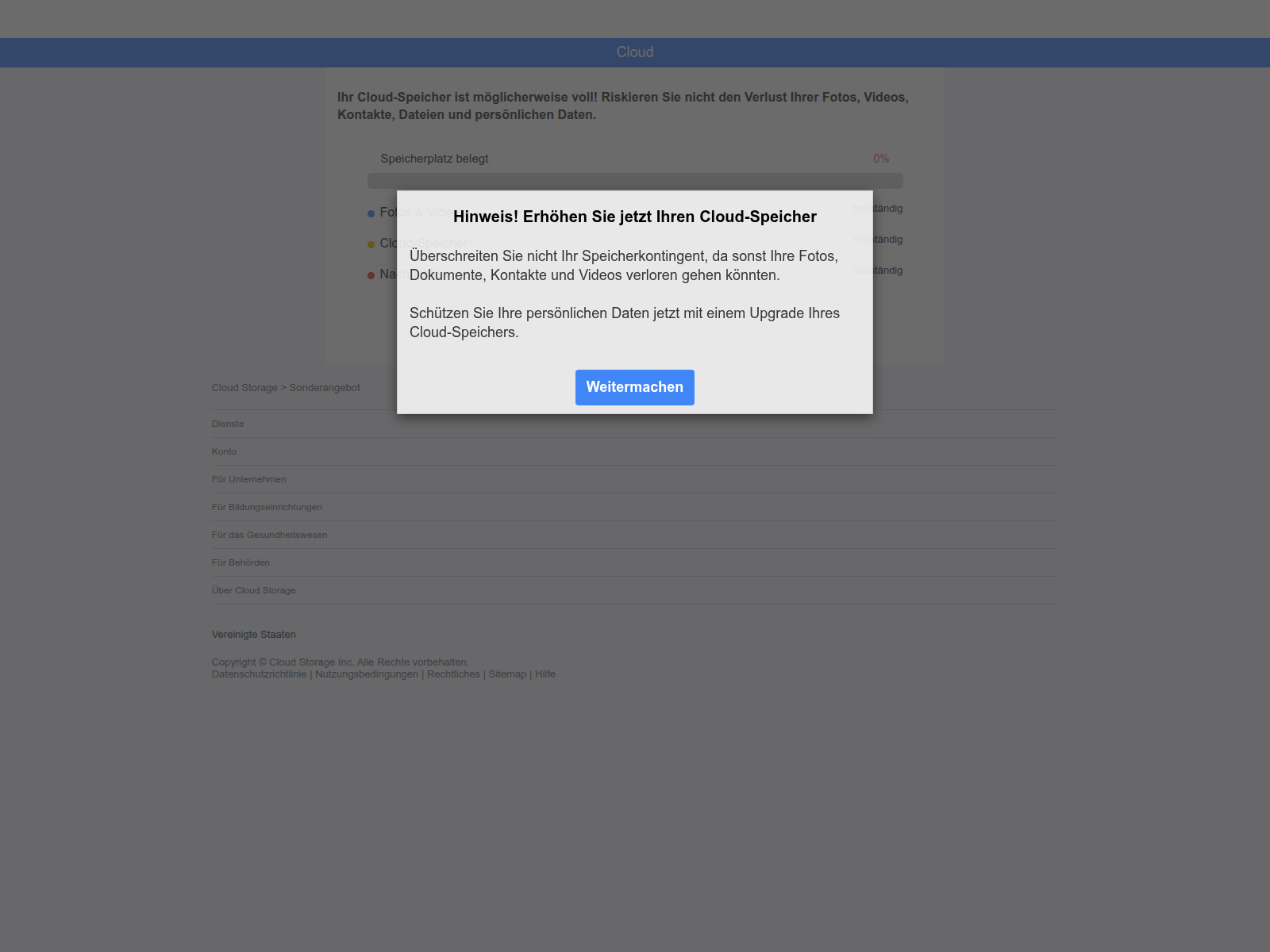 Screenshot of cloud4now.com