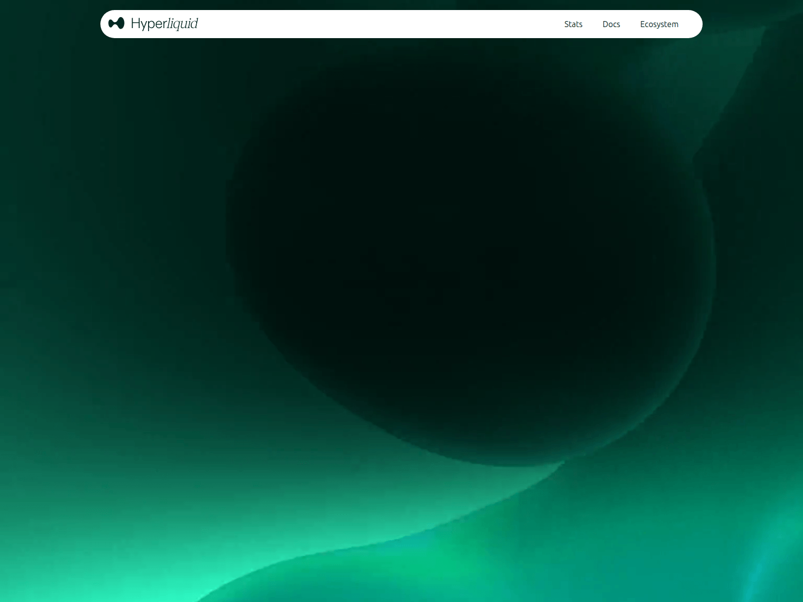 Screenshot of gethyperliquid.com