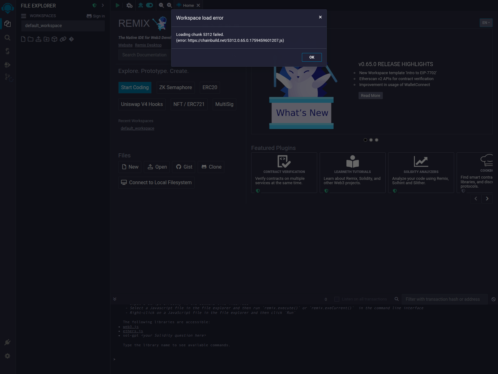Screenshot of chainbuild.net