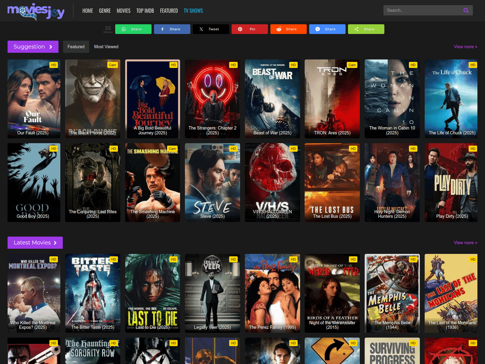 Screenshot of moviesjoytv.click