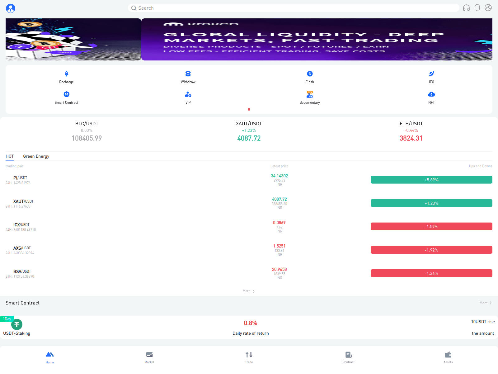 Screenshot of krakenownt.com