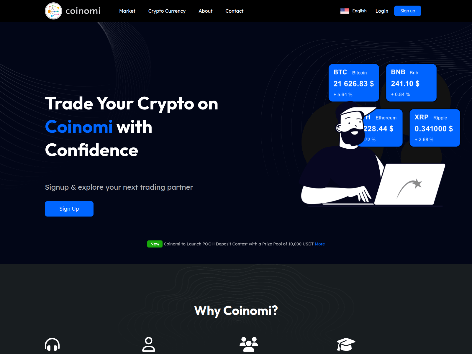 Screenshot of demoexc.xyz