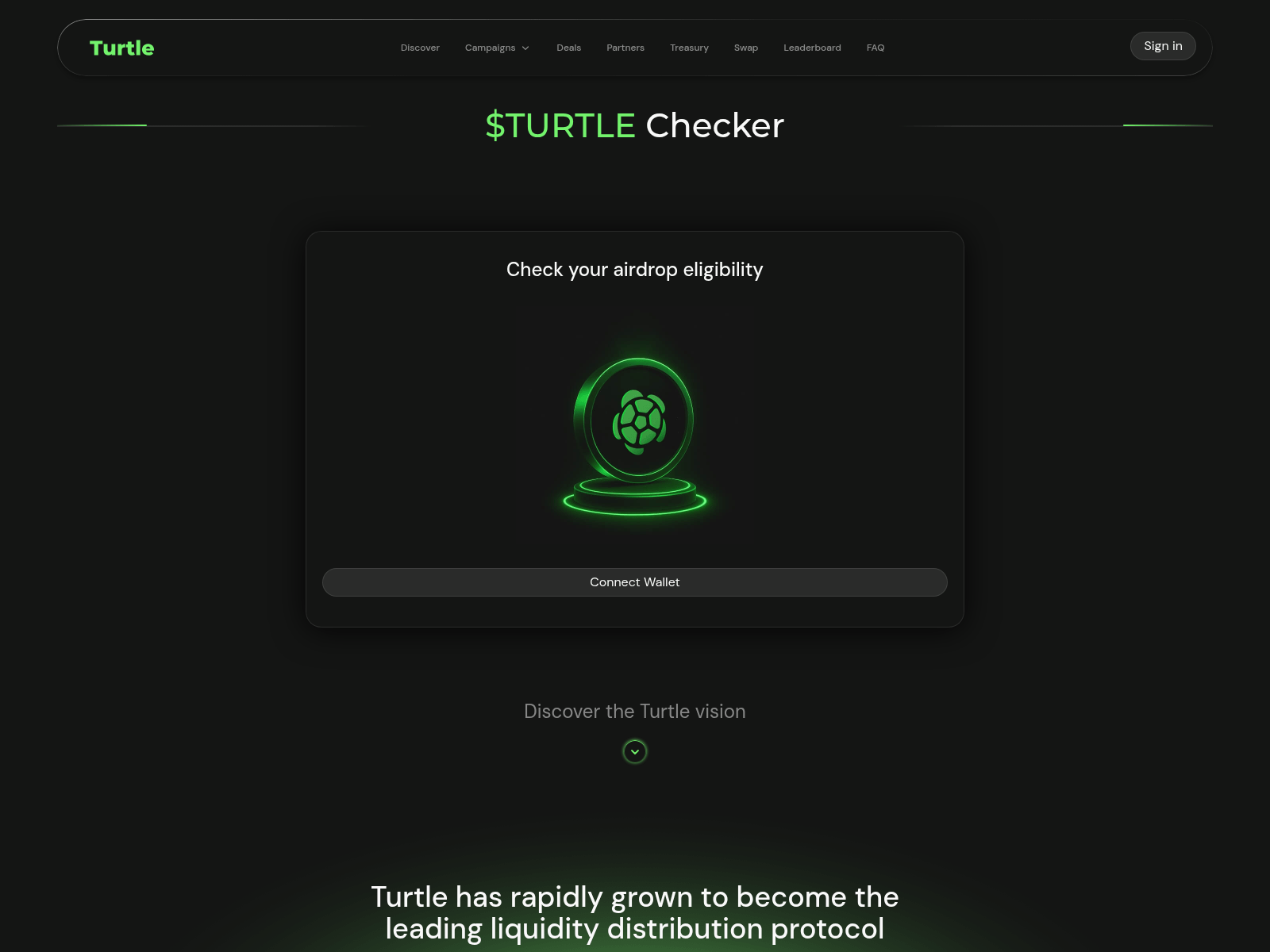 Screenshot of app.turtlerdote.xyz