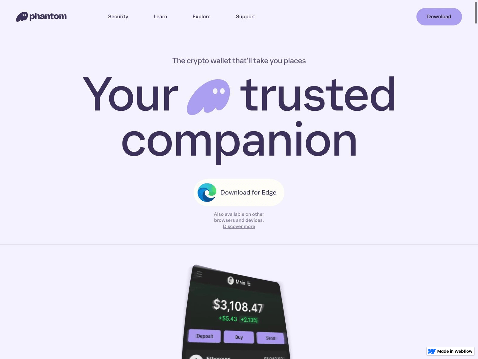 Screenshot of org--firef---o--x-addons.webflow.io