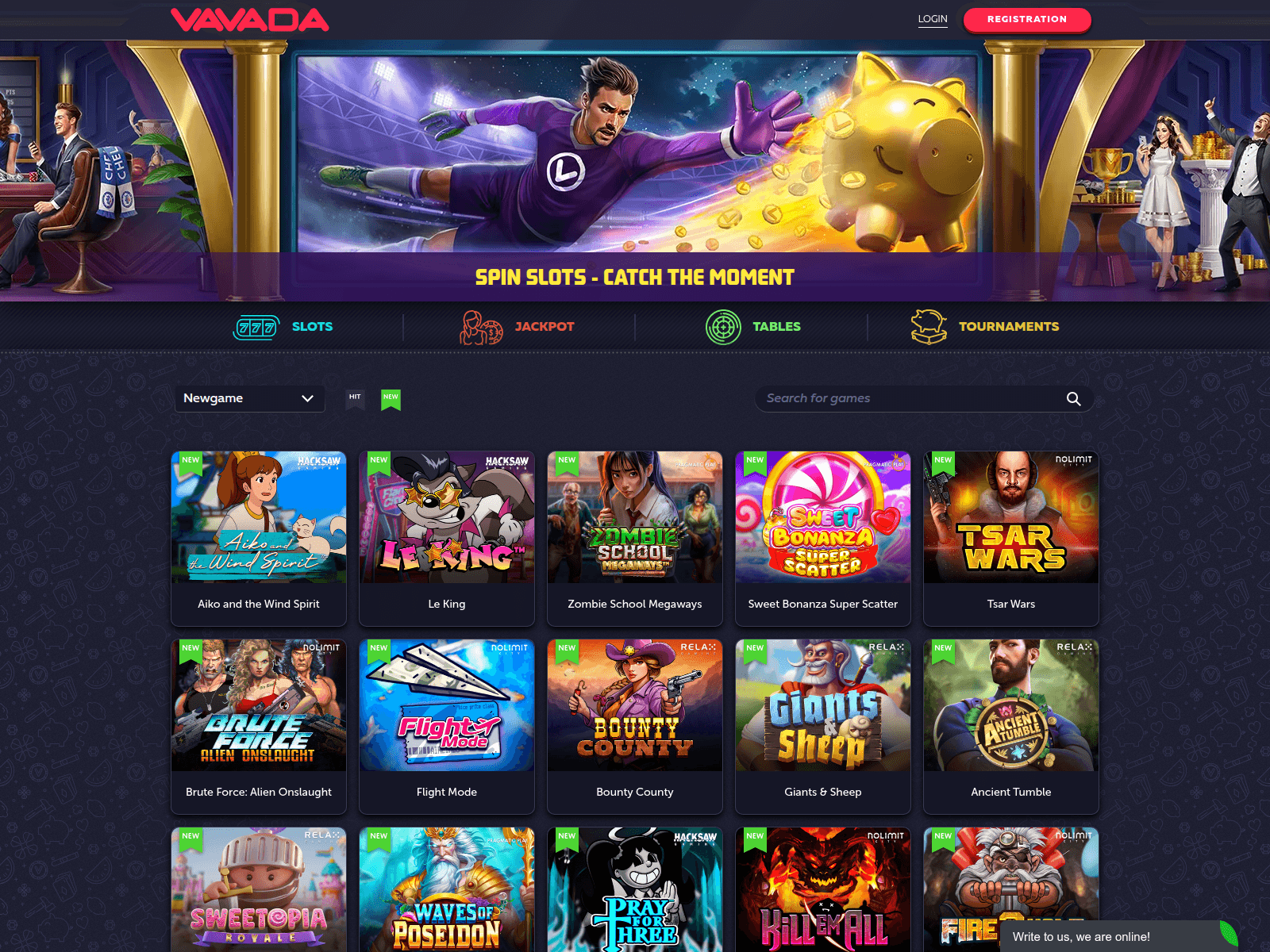 Screenshot of vavadajos.com