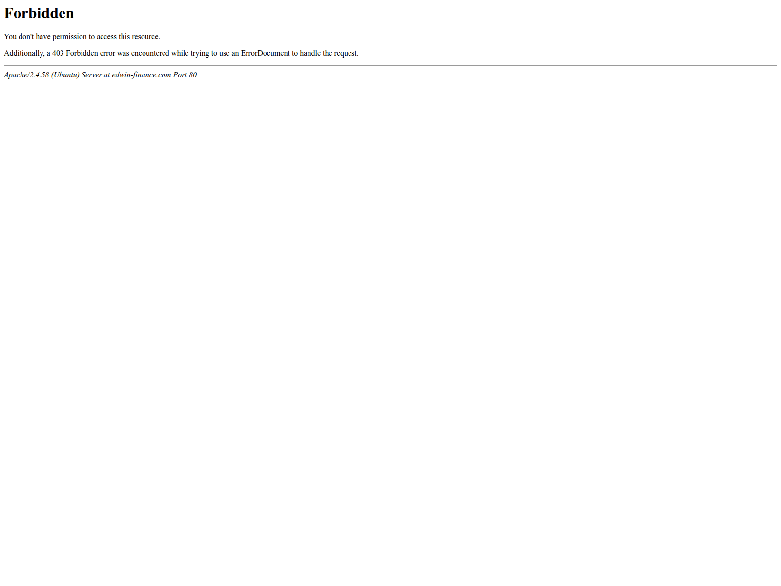 Screenshot of edwin-finance.com