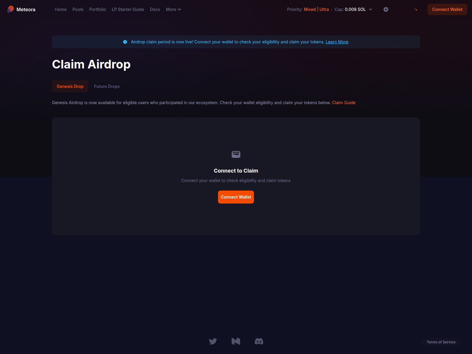 Screenshot of app.meteorag.org