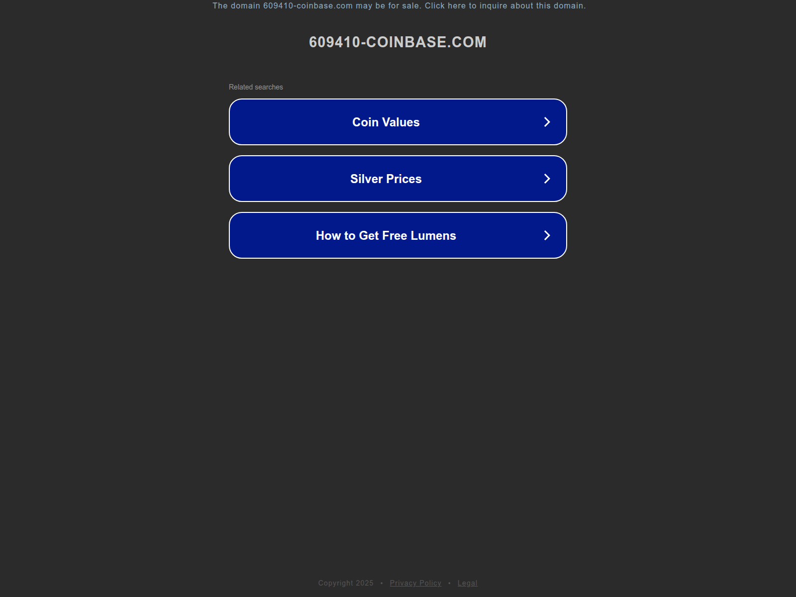 Screenshot of ww25.demo.609410-coinbase.com