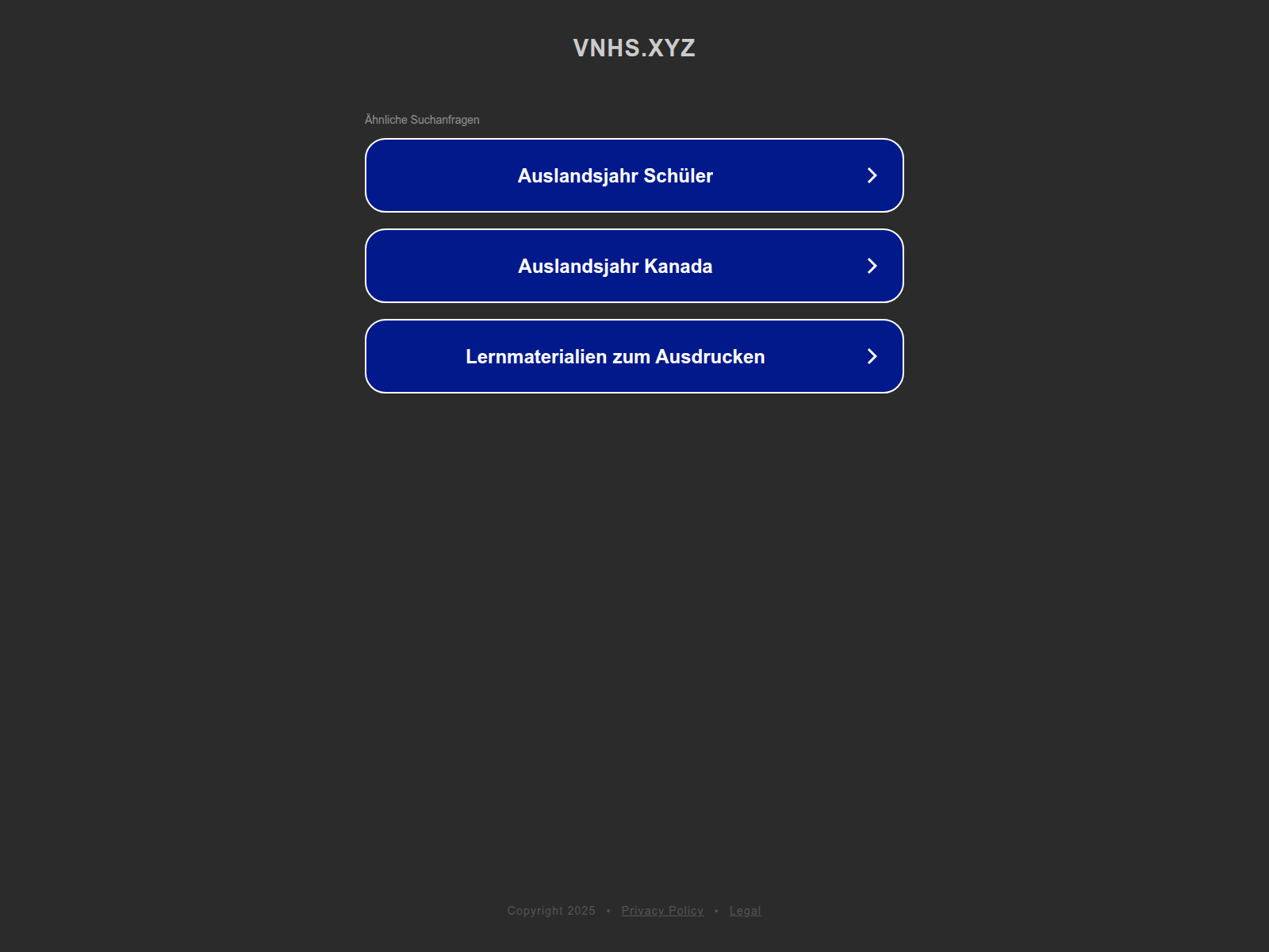 Screenshot of vnhs.xyz
