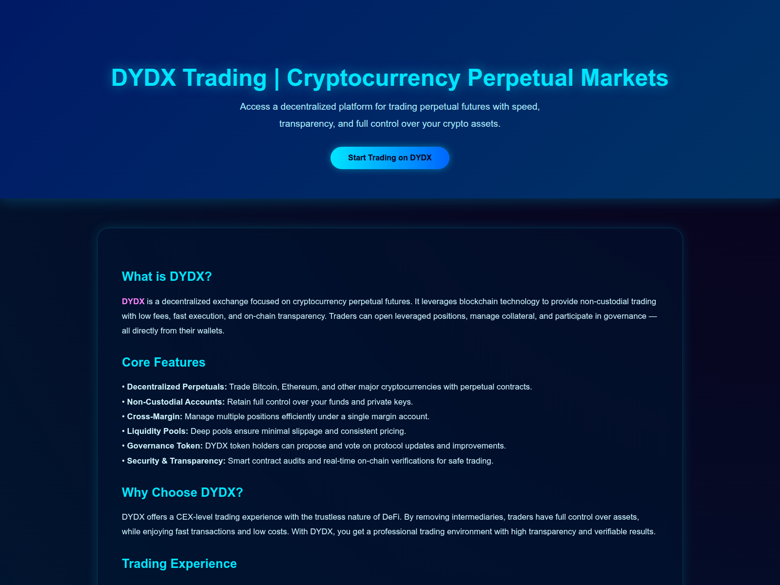Screenshot of dydx-trade-eng.pages.dev