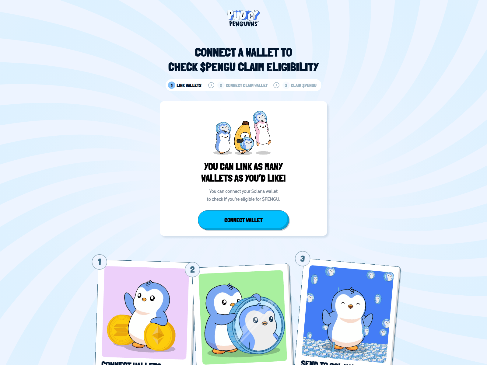 Screenshot of early-pudgypenguins.com