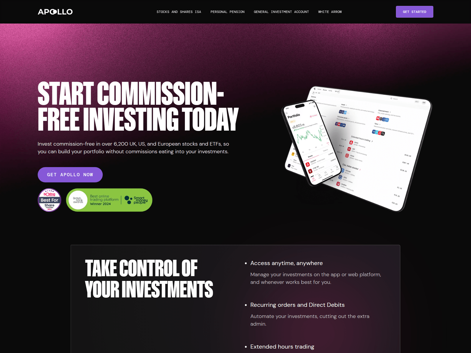 Screenshot of apollocapitalx.com
