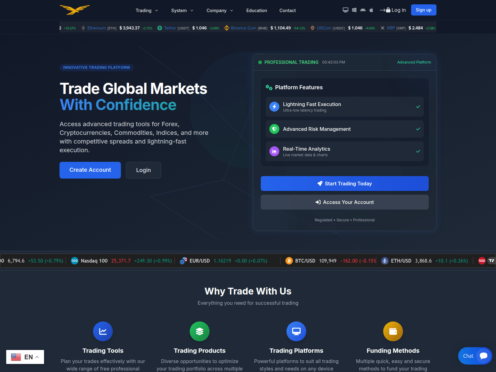Screenshot of worldlibertyfinancial-official.com