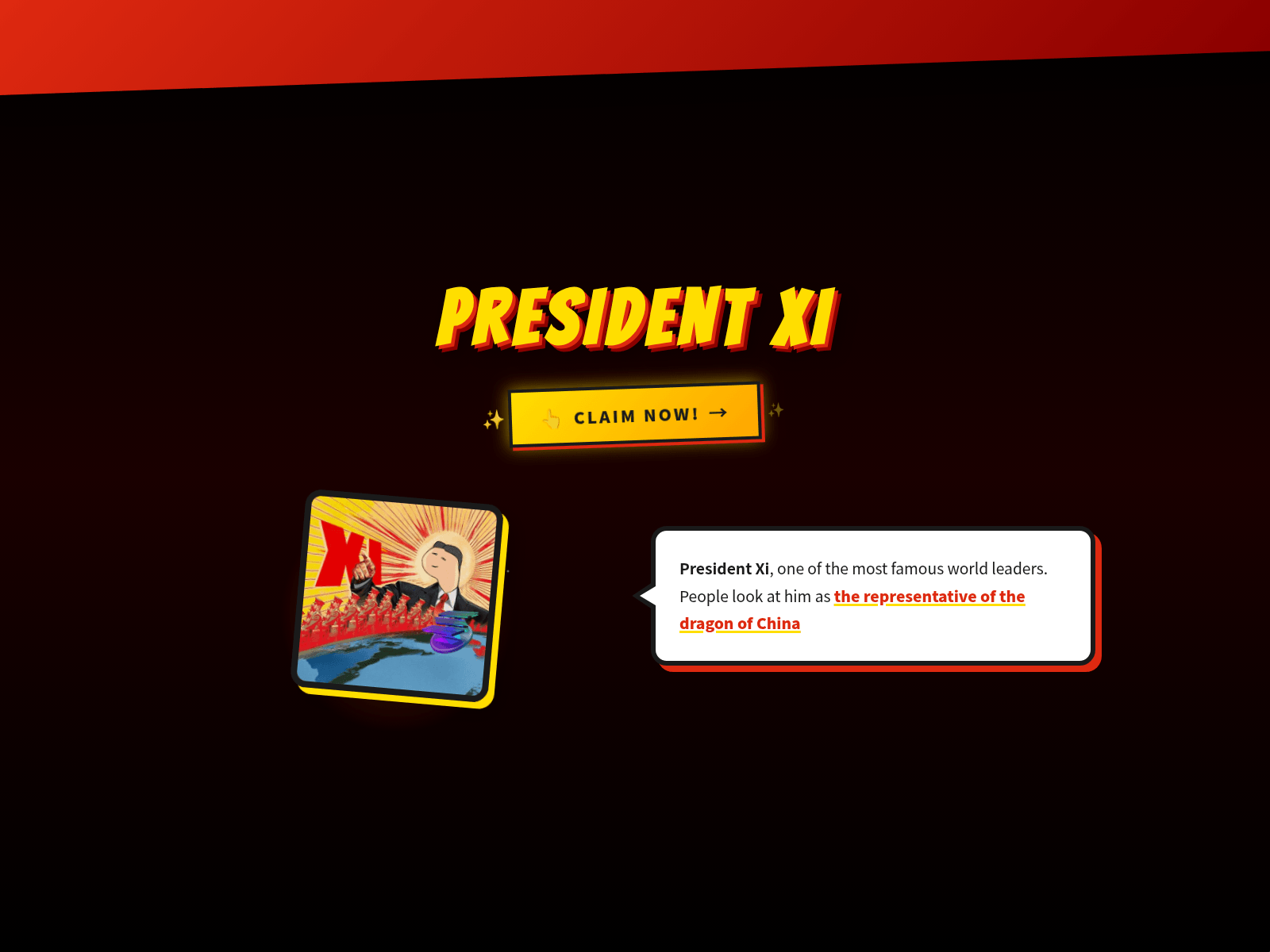 Screenshot of airclaim.presidentxi.live