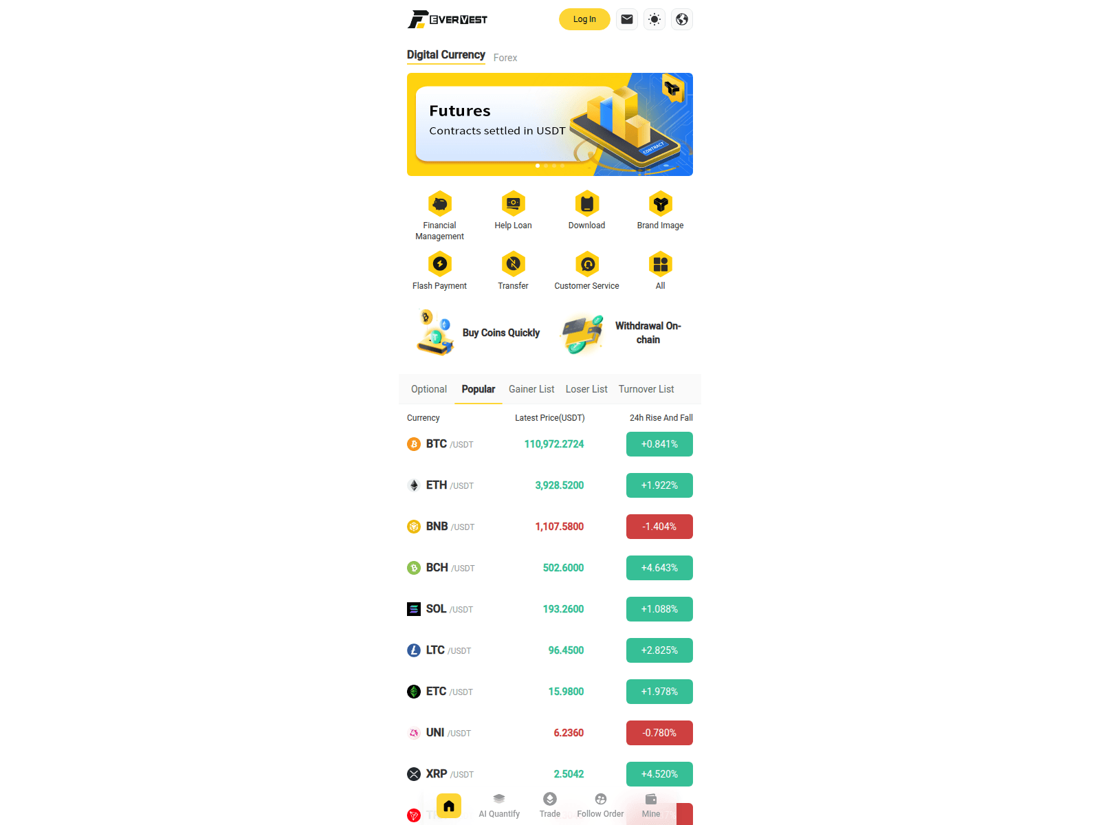 Screenshot of ever-vest.com