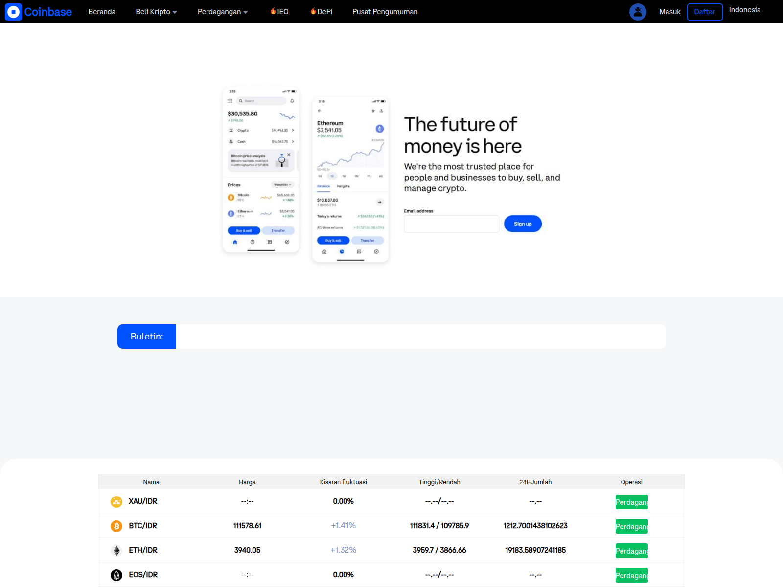 Screenshot of cobapoauh.xyz