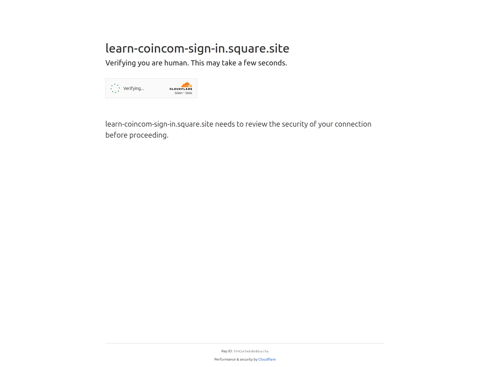 Screenshot of learn-coincom-sign-in.square.site