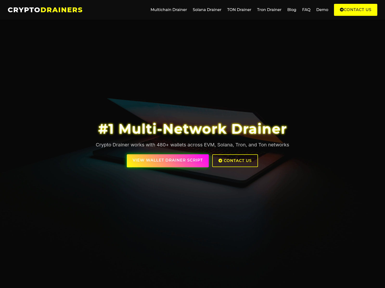 Screenshot of drainerkits.com