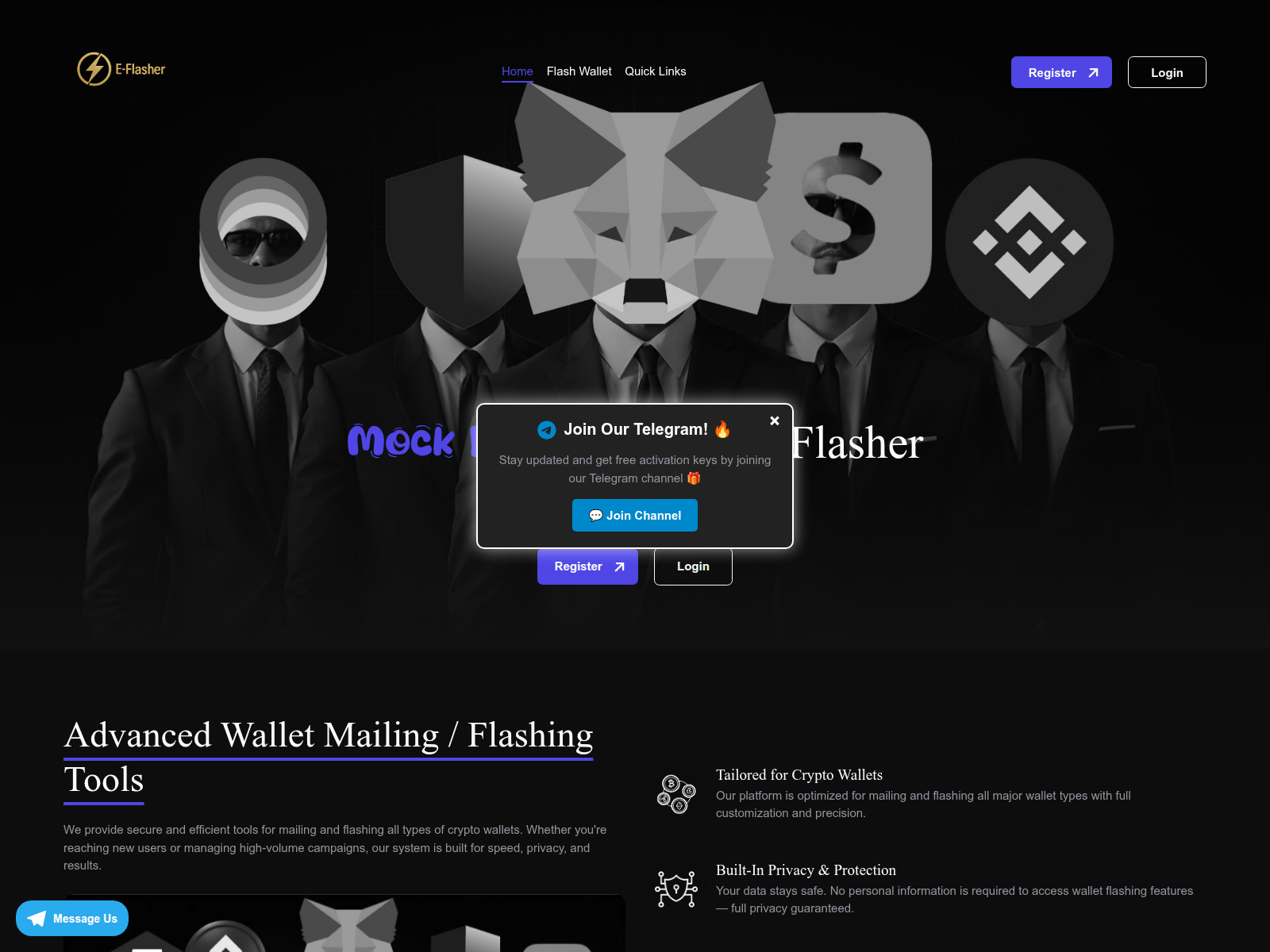 Screenshot of mockreceipts.com
