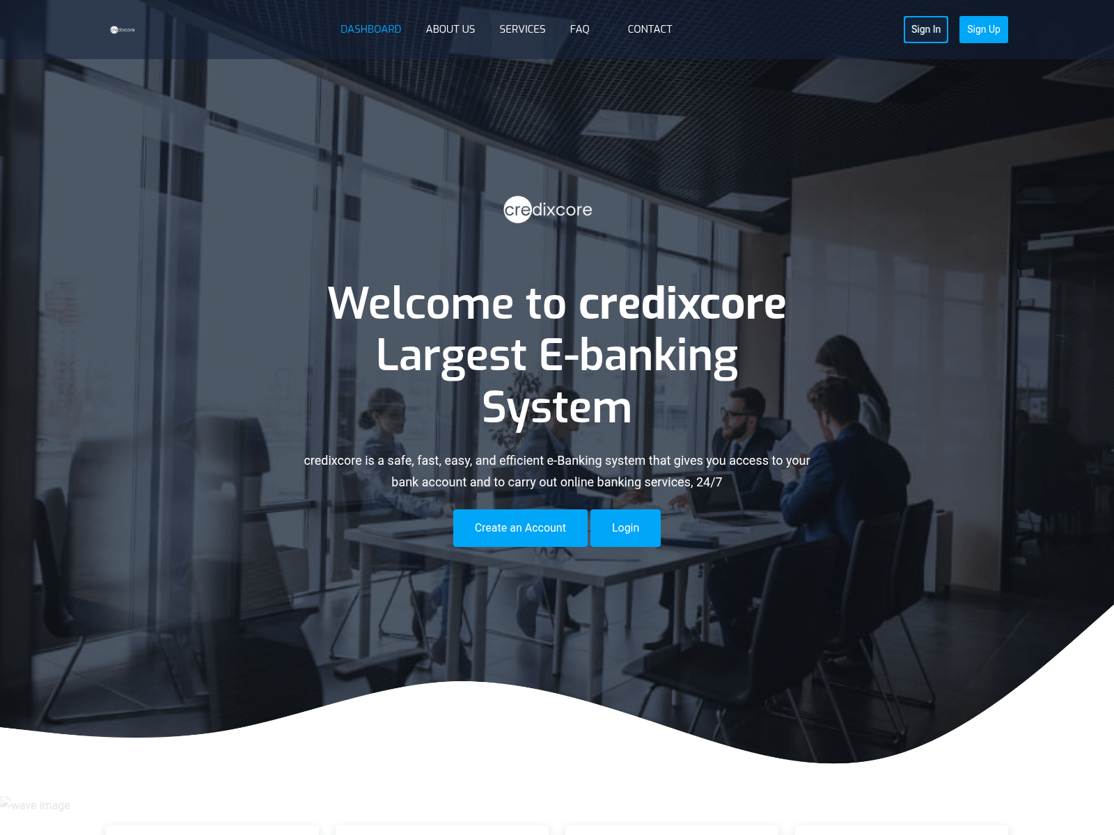 Screenshot of credixcore.com