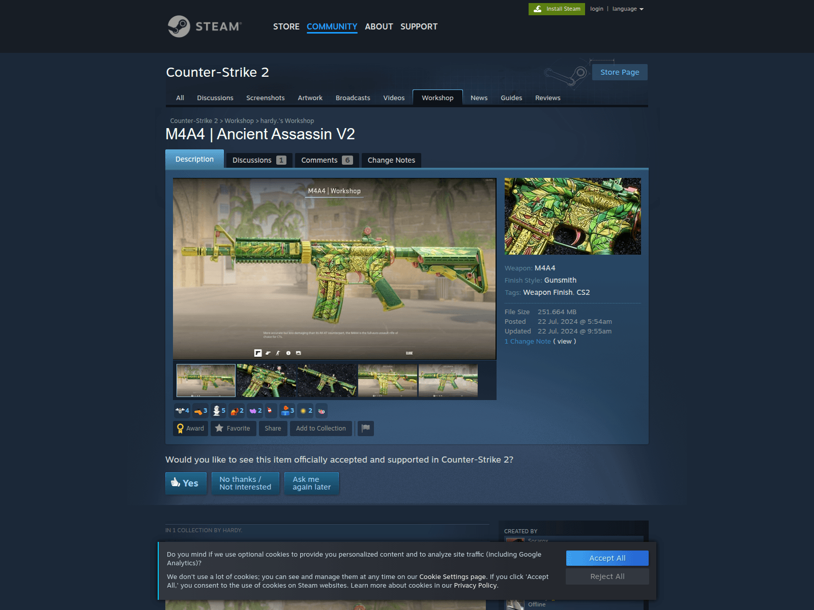 Screenshot of store.workshopoweredskins.com