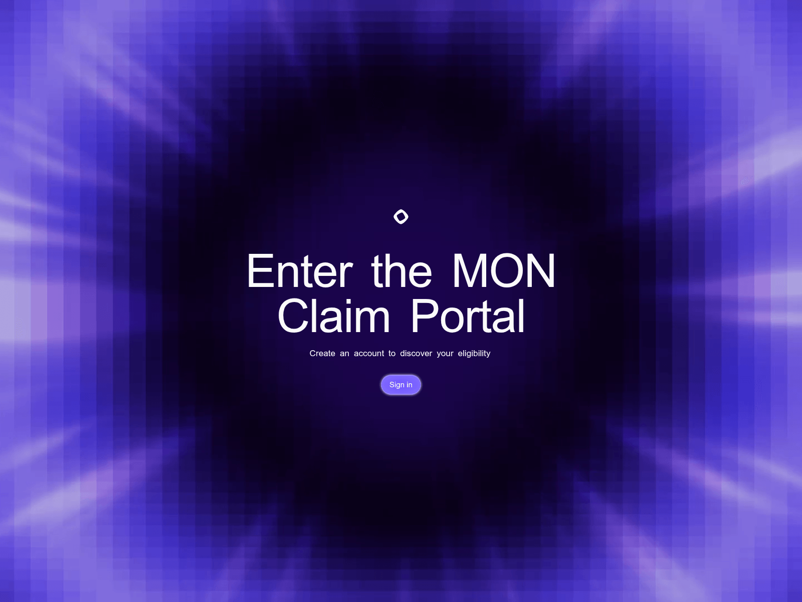 Screenshot of claim.evm-monad.xyz