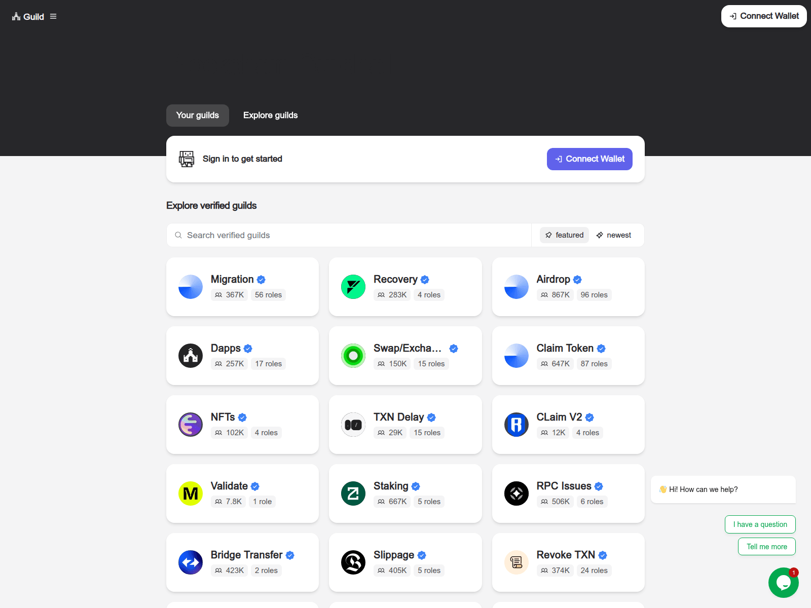 Screenshot of usr.hypelaunchhub.xyz