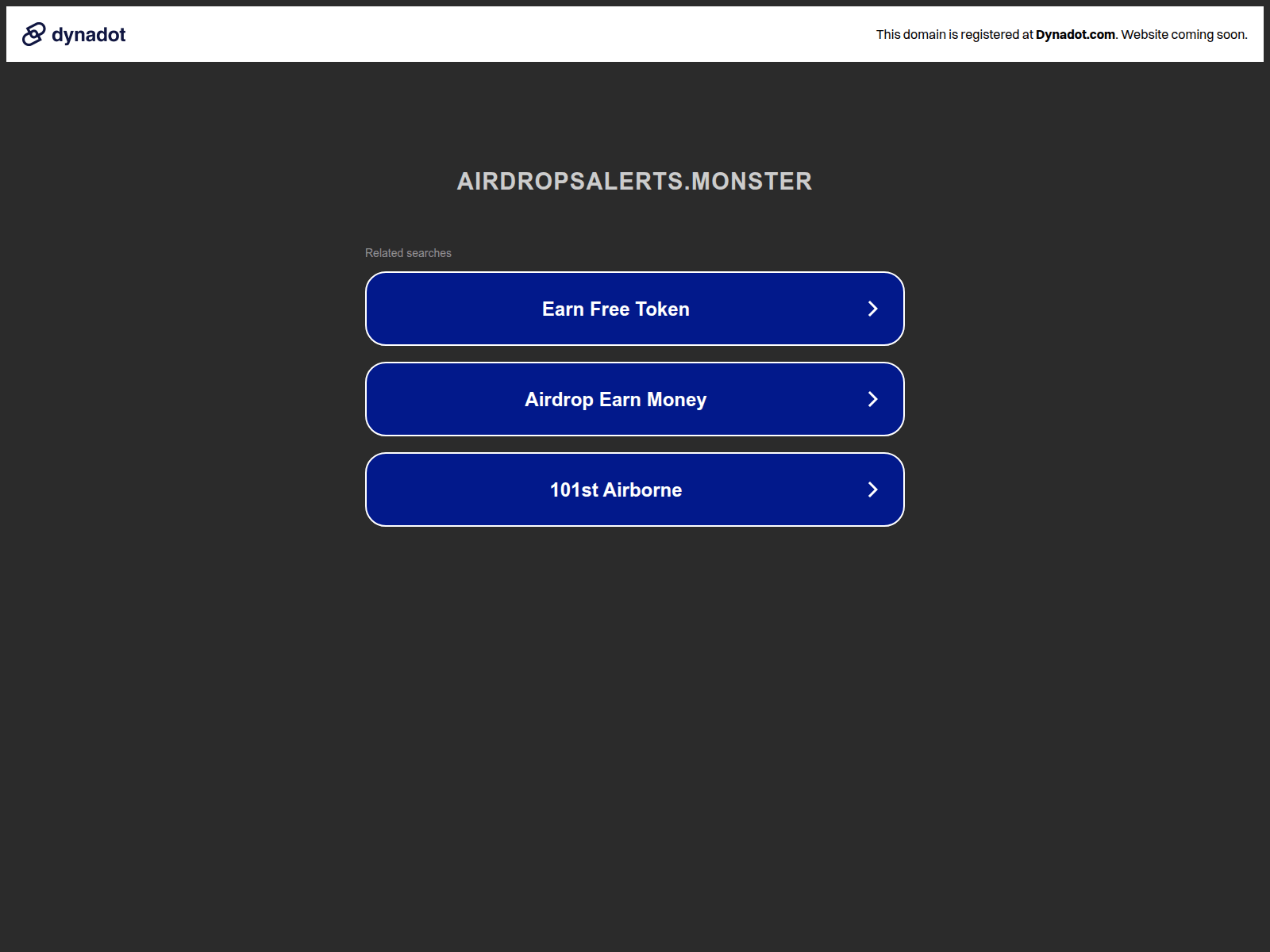 Screenshot of airdropsalerts.monster