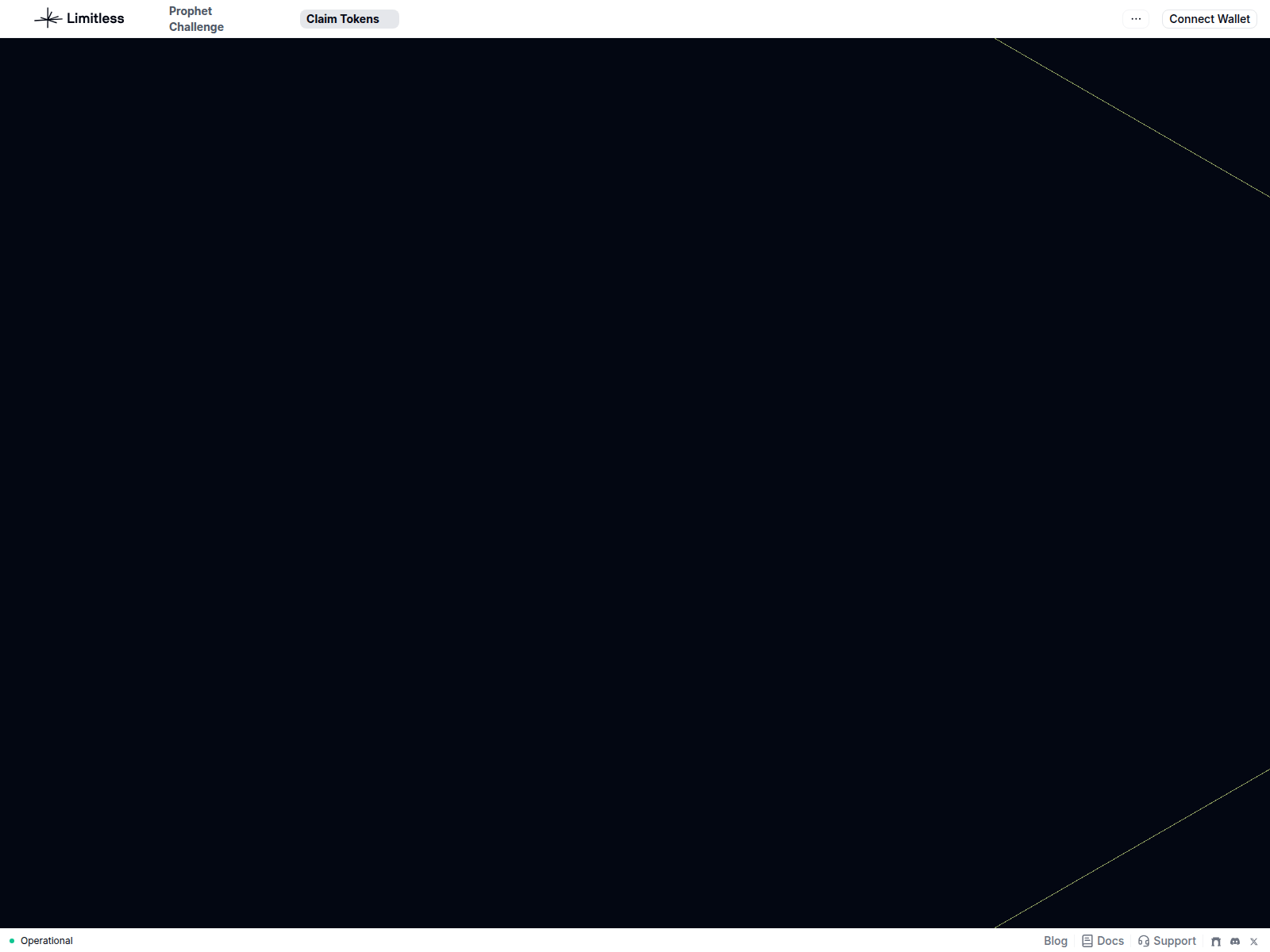 Screenshot of limitless-exchange.website