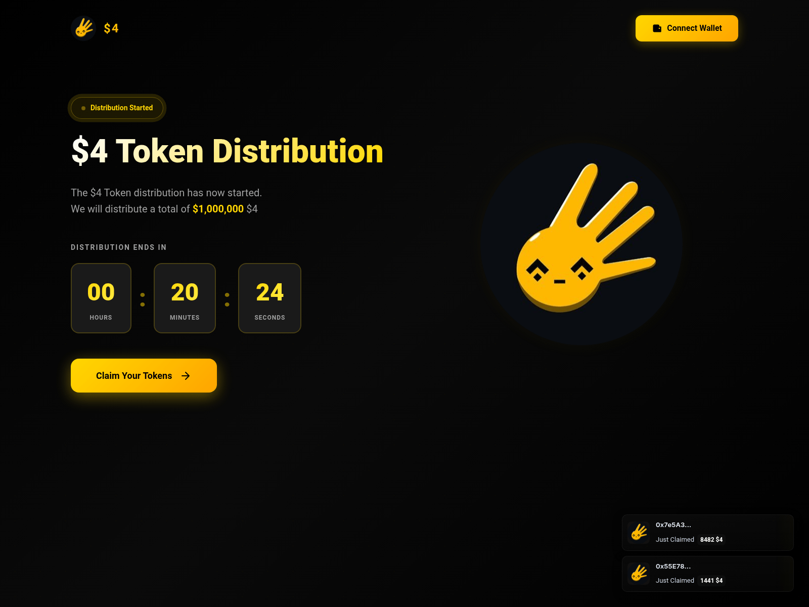 Screenshot of on4bsc.com