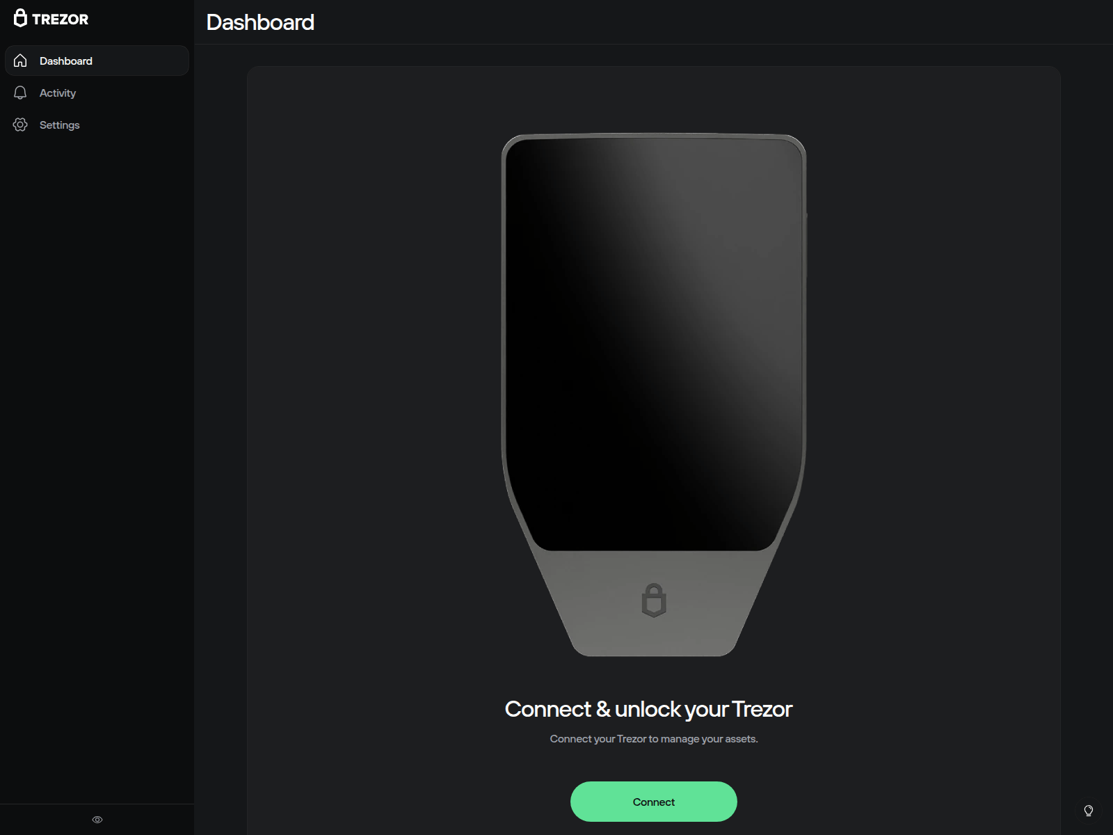 Screenshot of portfolio-trezor.io