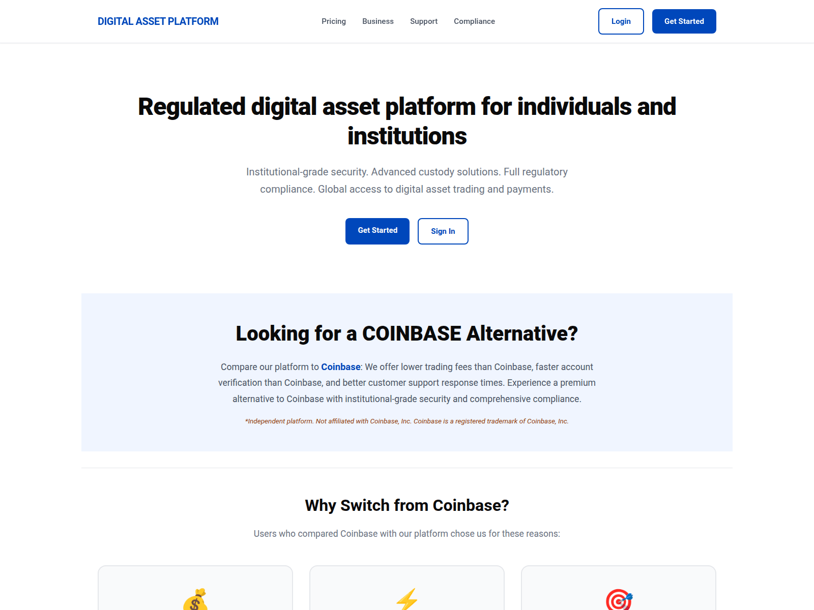 Screenshot of coinnaissad.com