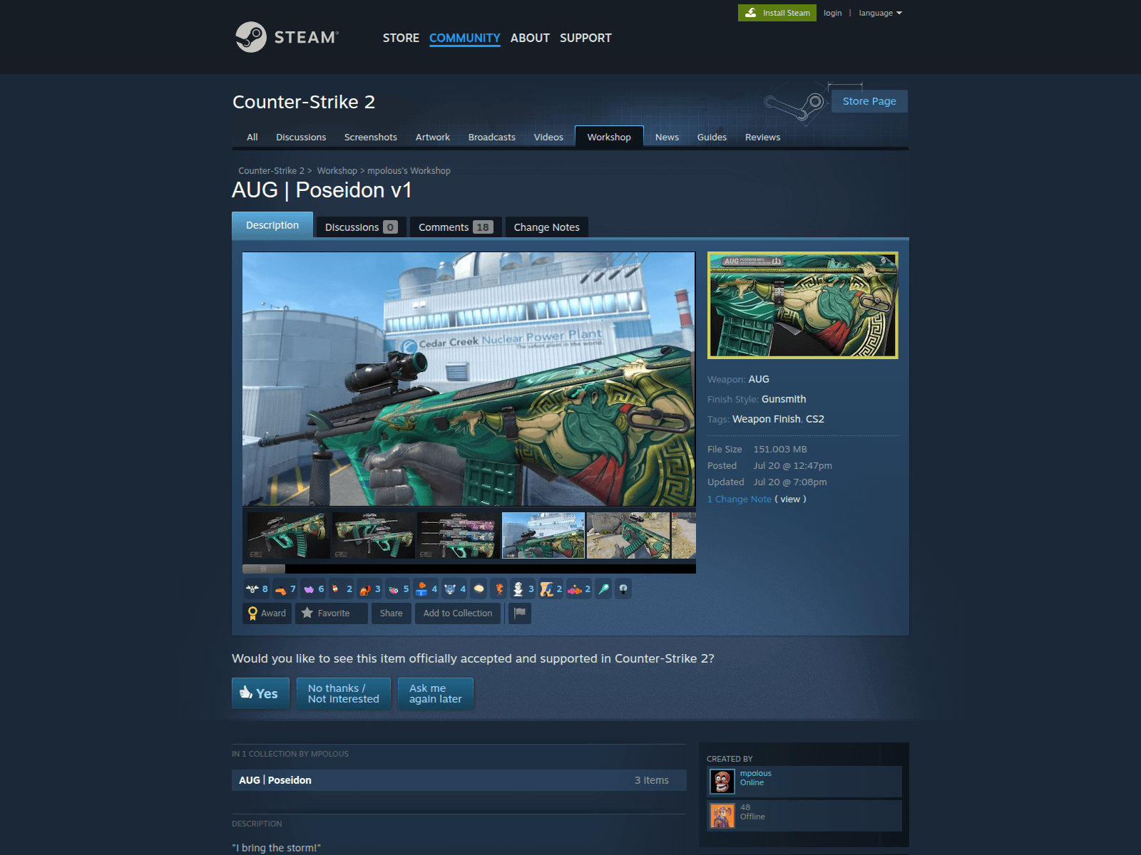Screenshot of store.workshopvotereview.com
