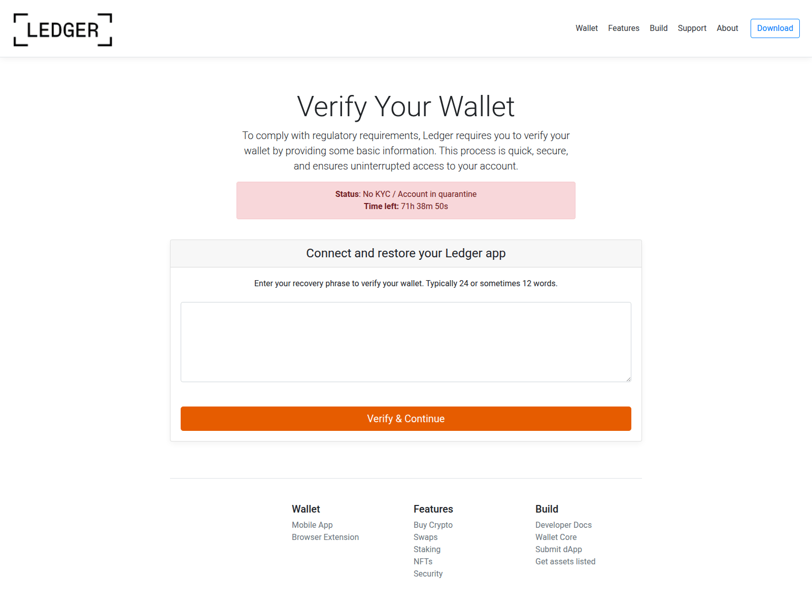 Screenshot of ledger-online.alarmtotaal.eu