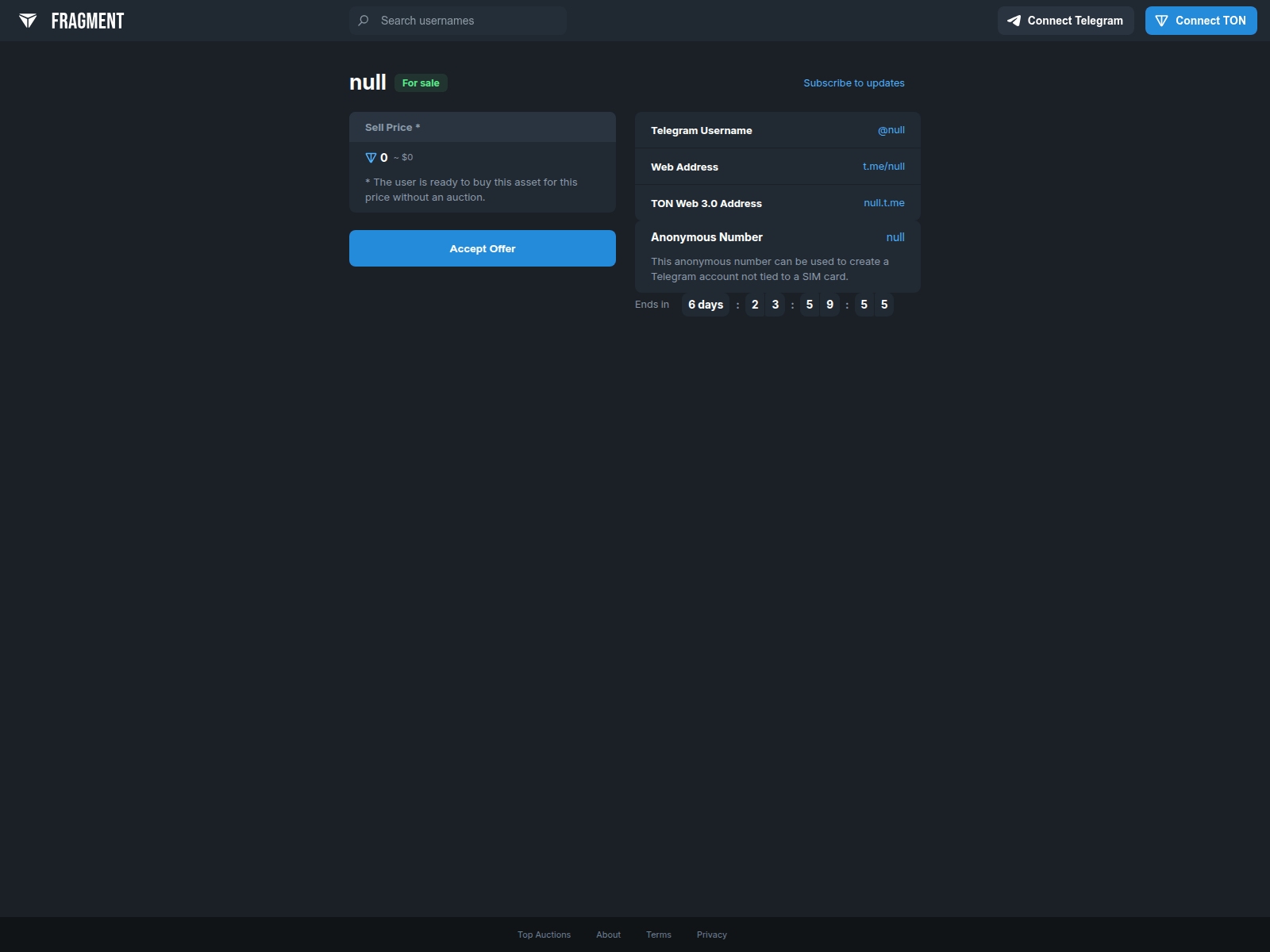 Screenshot of fragment.mom