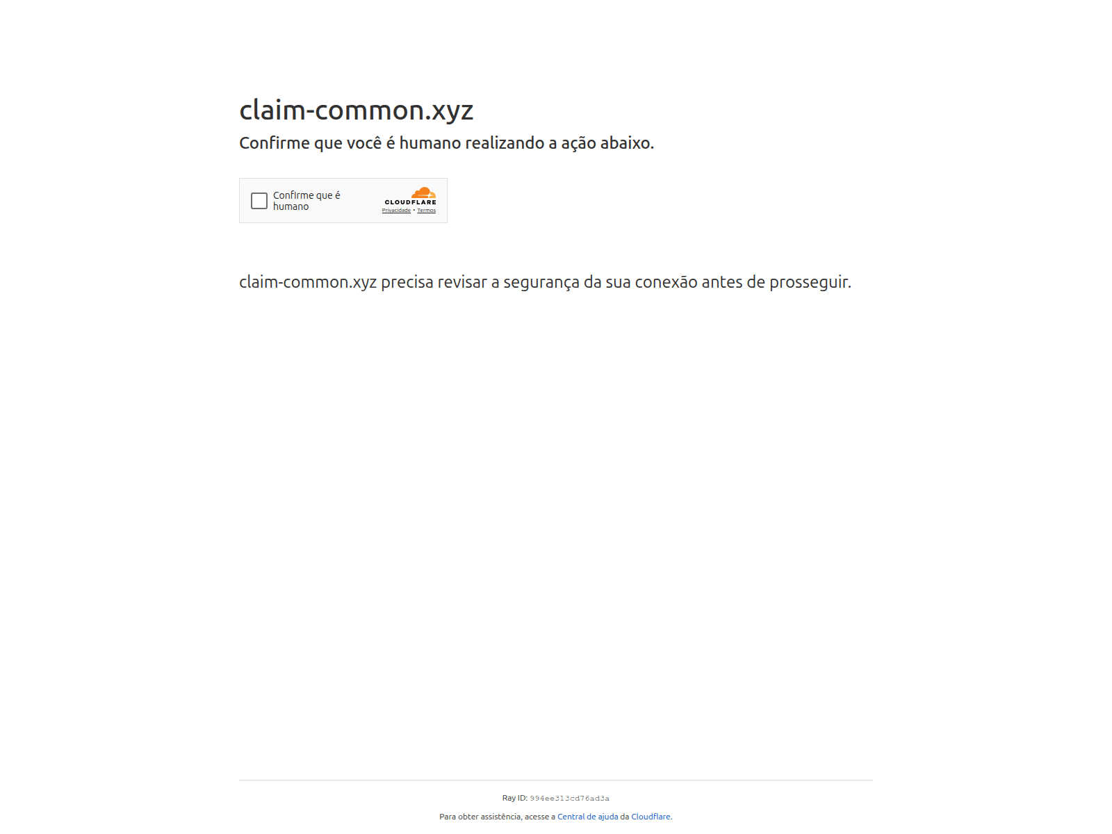 Screenshot of claim-common.xyz
