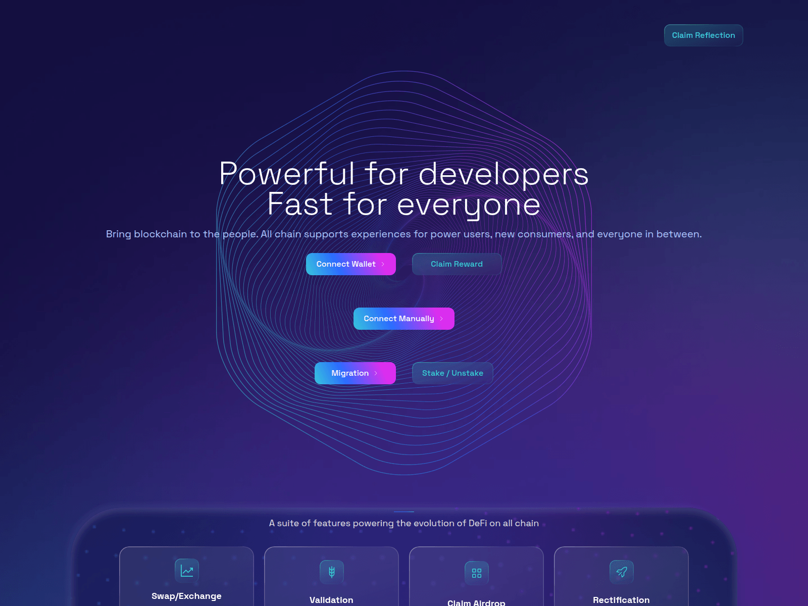 Screenshot of dappportal.live
