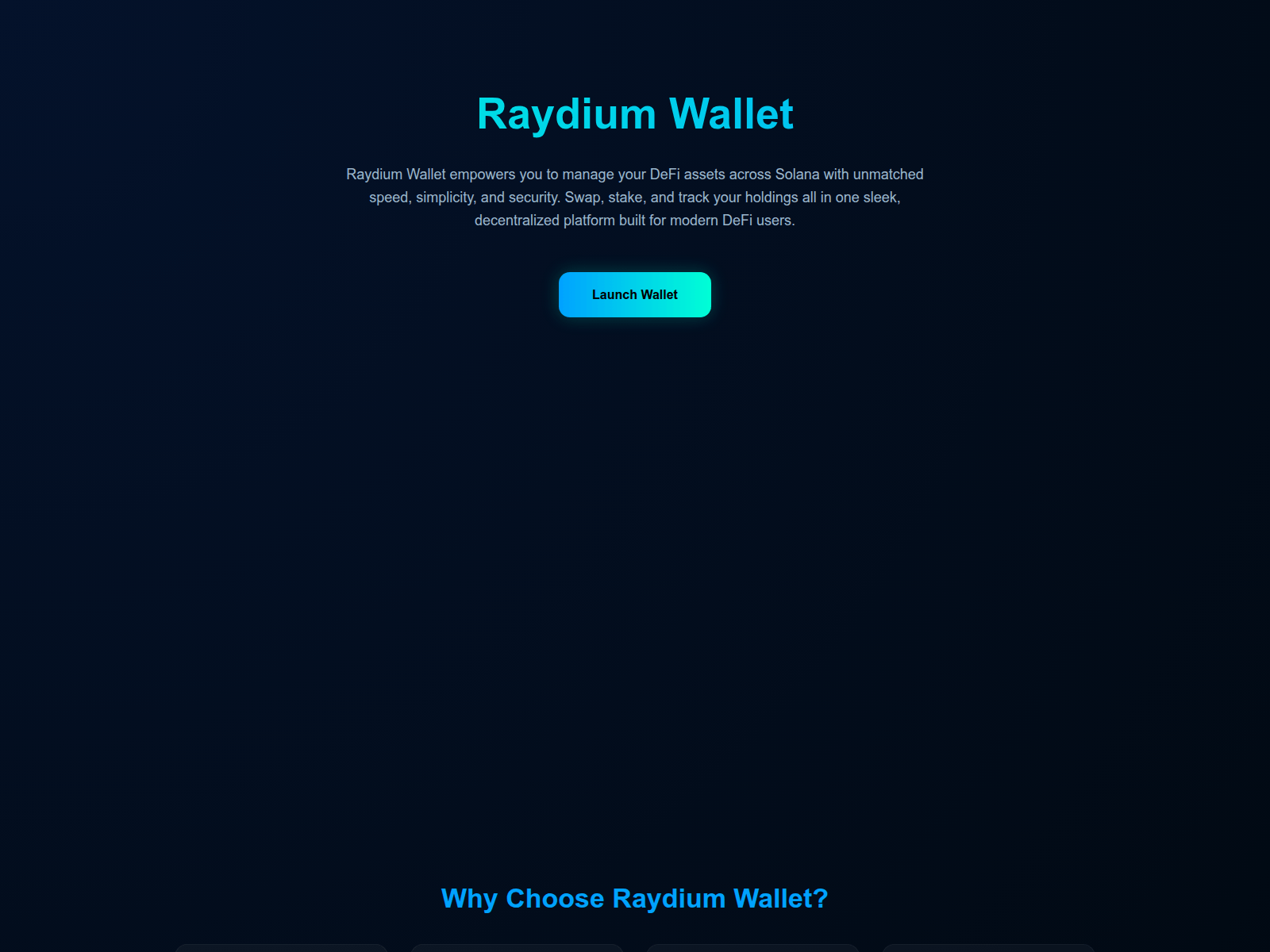 Screenshot of us-raydium-wallet.pages.dev