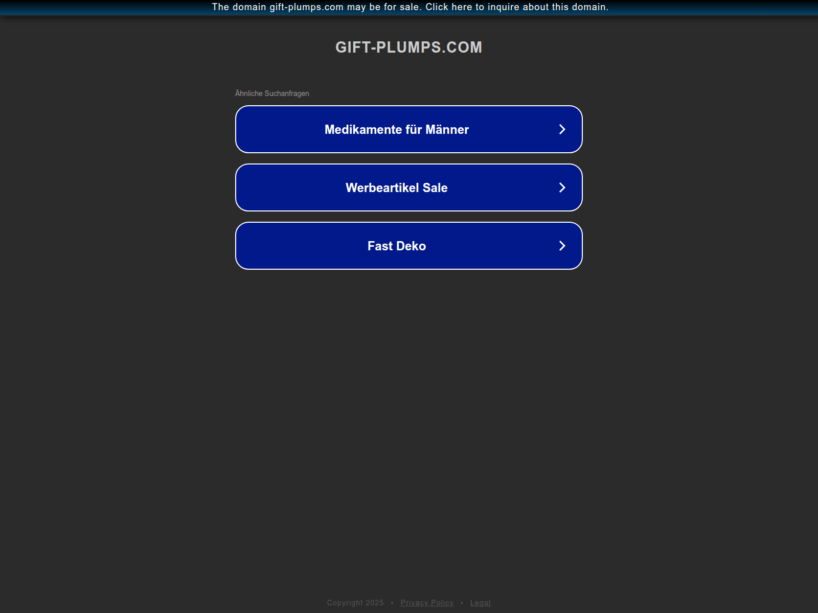 Screenshot of gift-plumps.com