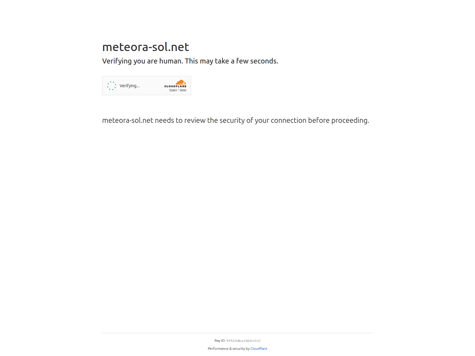 Screenshot of meteora-sol.net