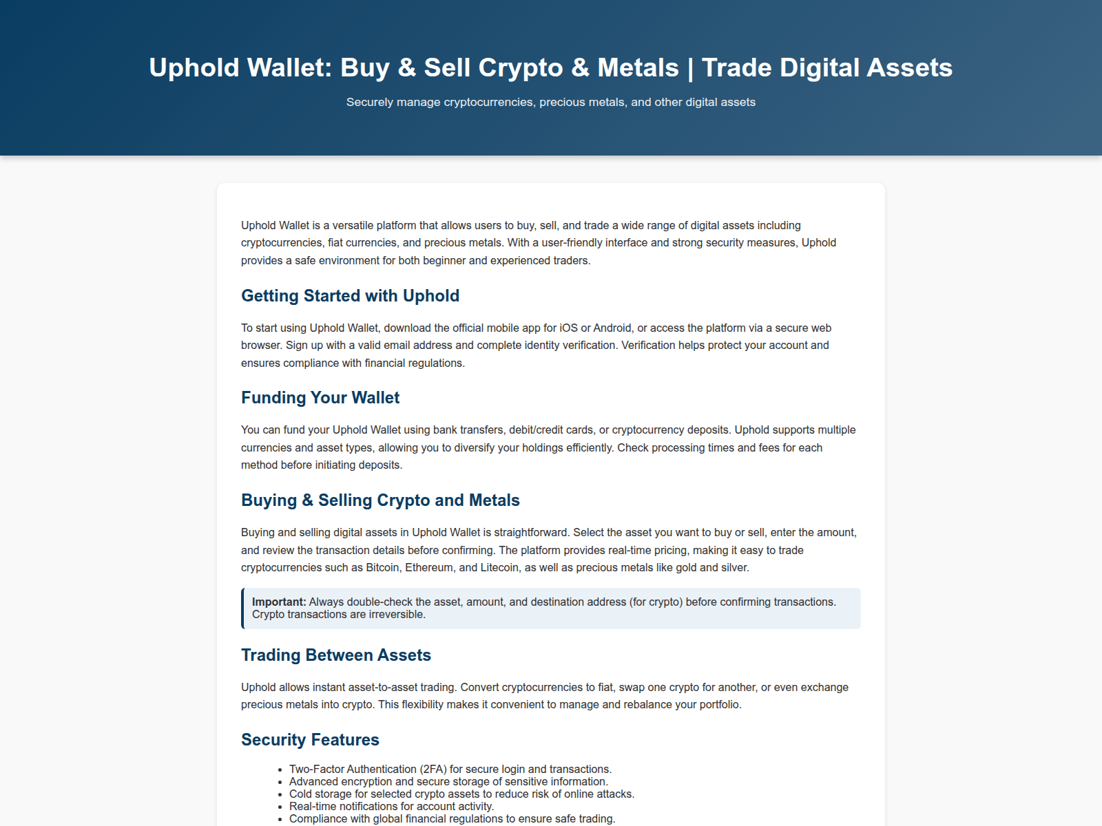 Screenshot of wallet-uphold-us.pages.dev