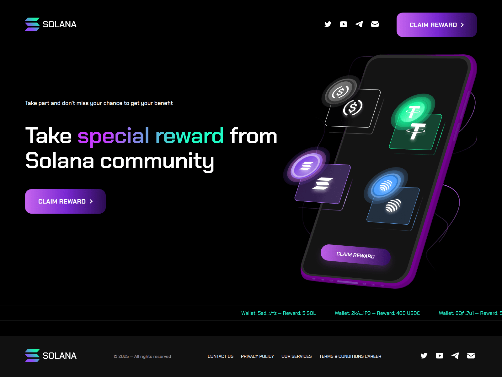 Screenshot of proposal-solana.com